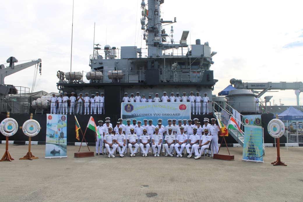 INDIAN NAVAL LCUs 51, 54, AND 57 VISITS COLOMBO, SRI LANKA