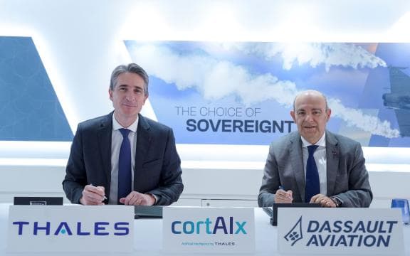 Dassault Aviation and Thales Forge Strategic AI Partnership